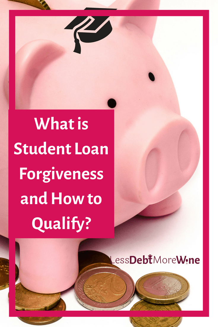 Depending on your loans and/or what you do, you just might just qualify for student loan forgiveness after a certain period.