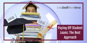 paying off student loans | paying off debt | student debt