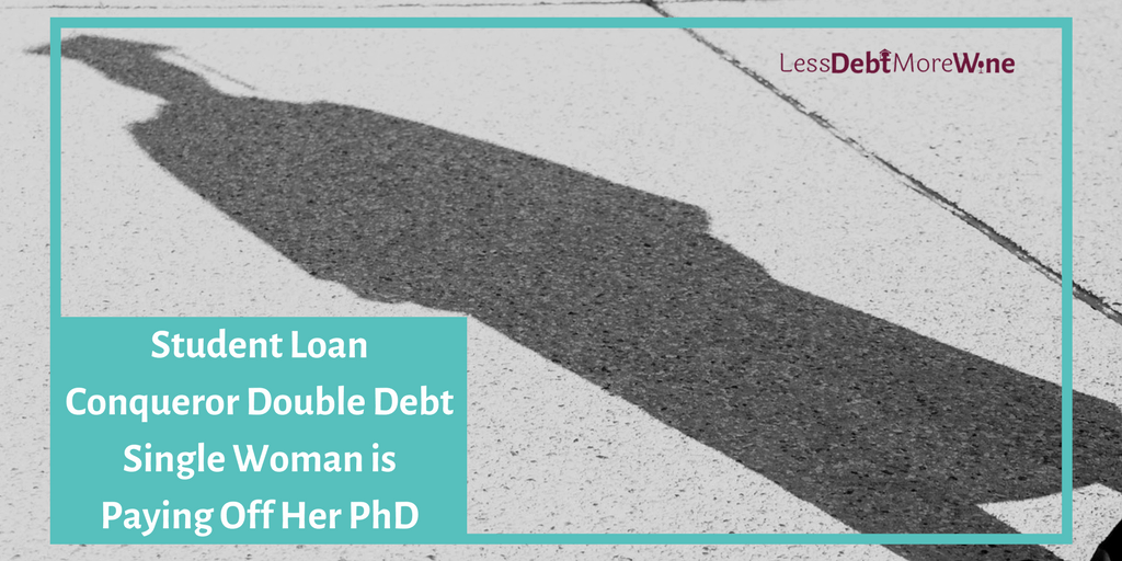 student loan conqueror series | double debt single woman | interview series | student loans