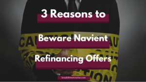 Ever had a heart attack after getting an email from Navient student loans with the subject line "Important Notice from Navient"? I have and it's reason #1 why I think you should avoid Navient's refinance offers